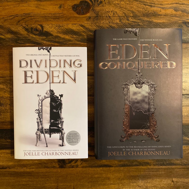 Dividing Eden (Signed Book Plate) & Eden Conquered