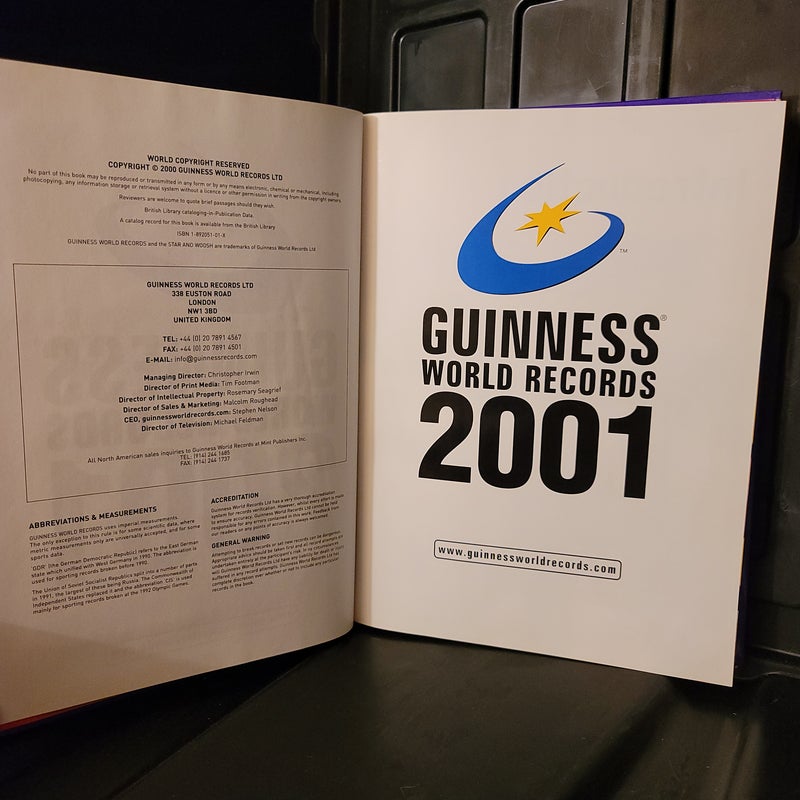Guinness World Records 2001