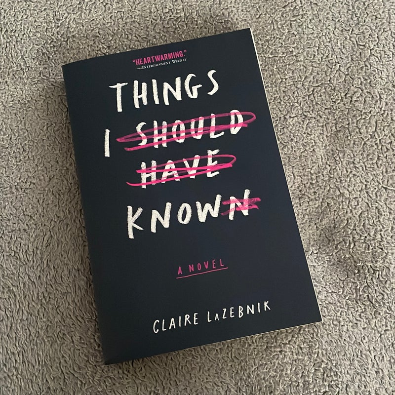 Things I Should Have Known