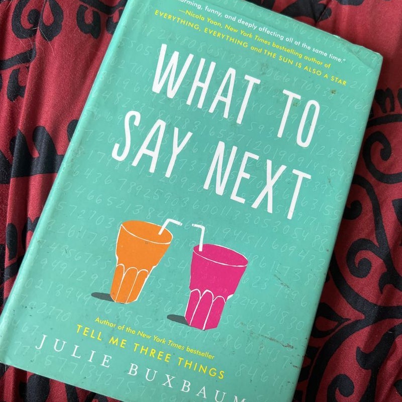 What to Say Next