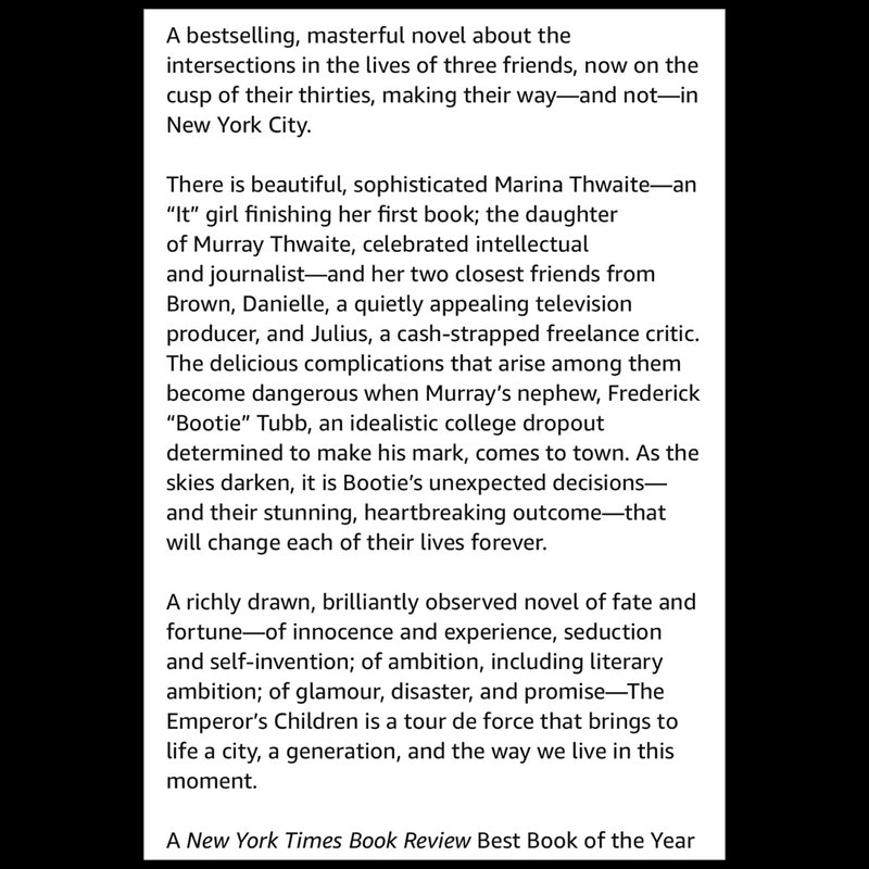 The Emperor's Children