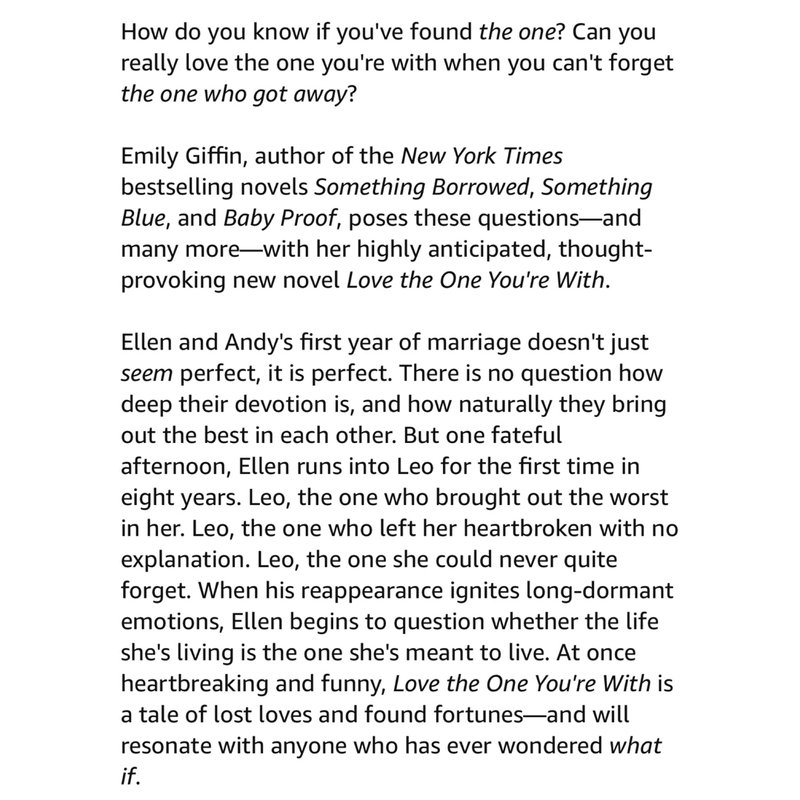 Love the One You're With