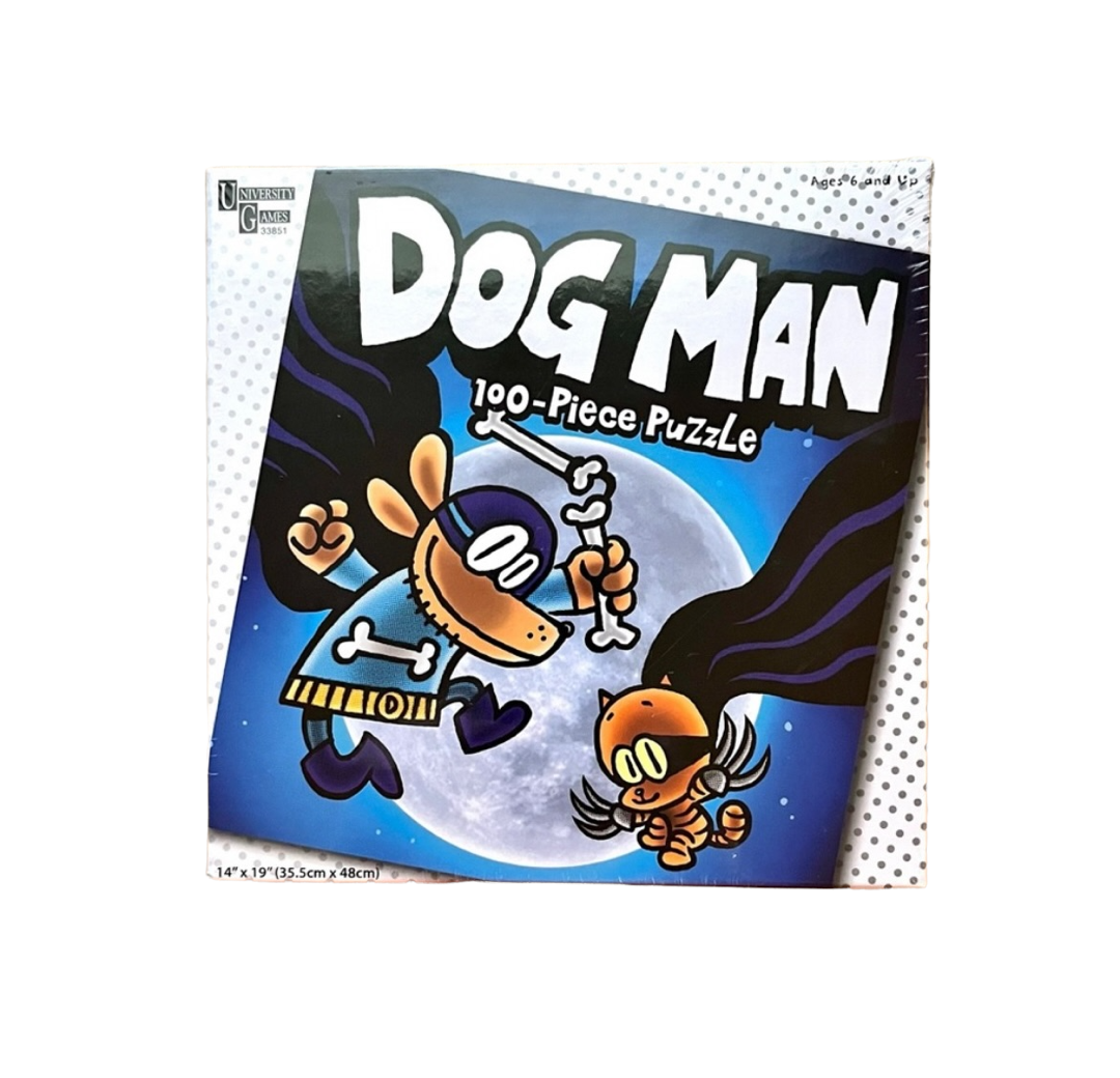 Dog Man & Cat Kid 100 Piece Puzzle 