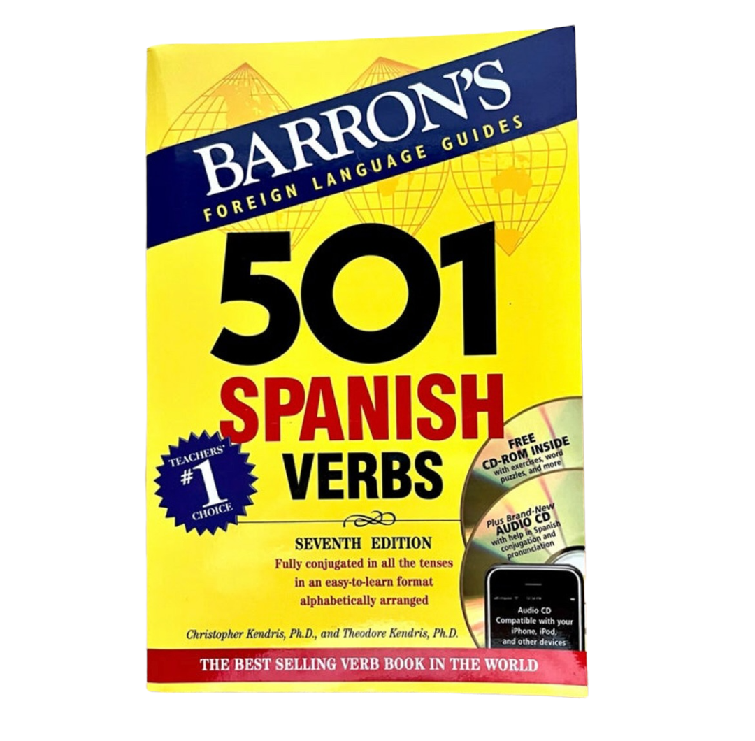 501 Spanish Verbs with CD-ROM and Audio CD