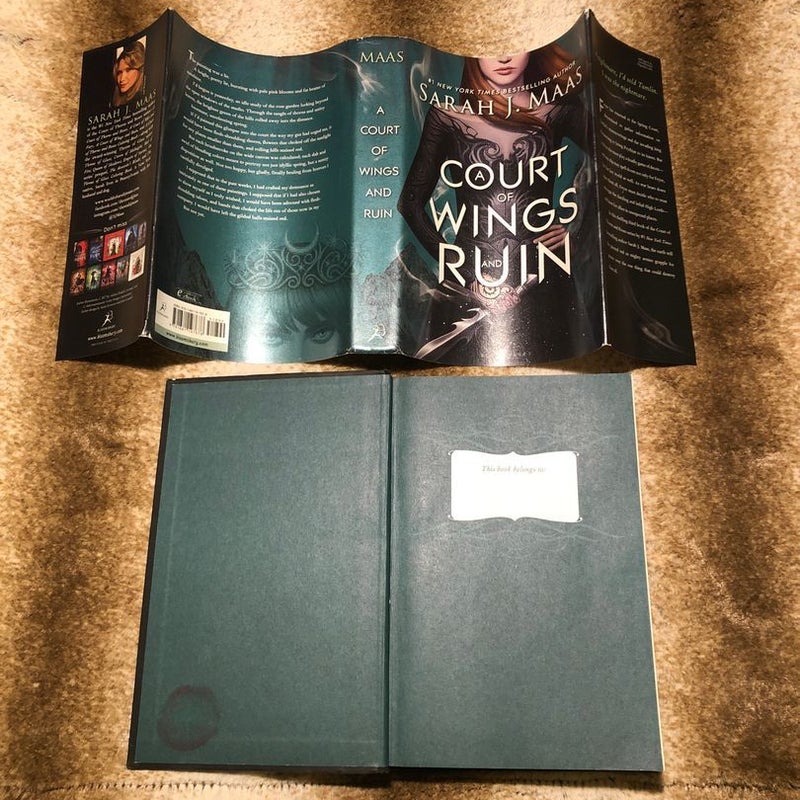 A Court of Wings and Ruin *Out of Print* *First Edition*