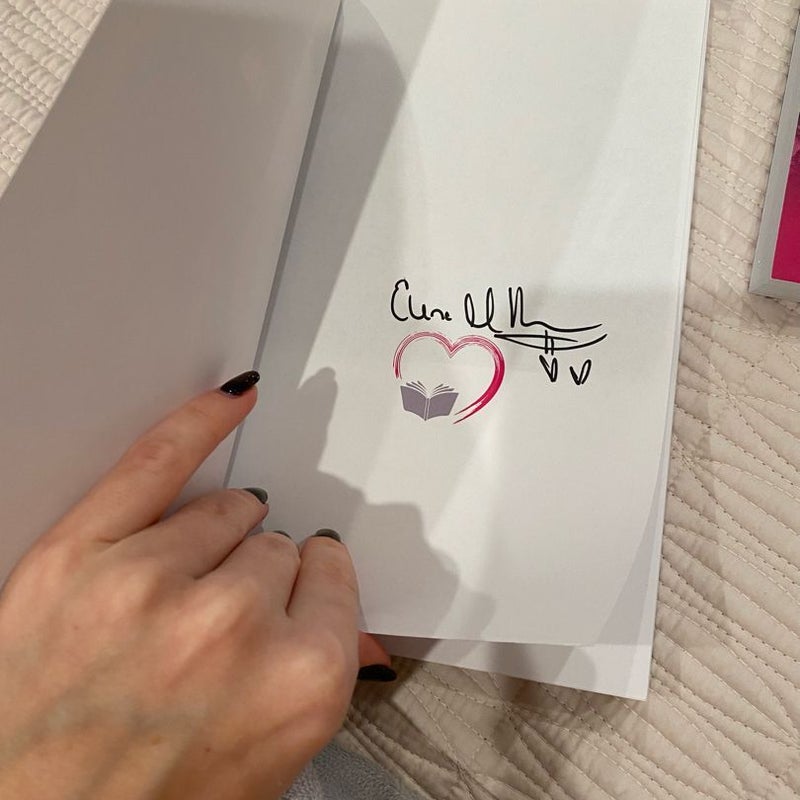 Reveal Book Box Signed Books (“Sin” “Virgin Next Door” “Trapped”)