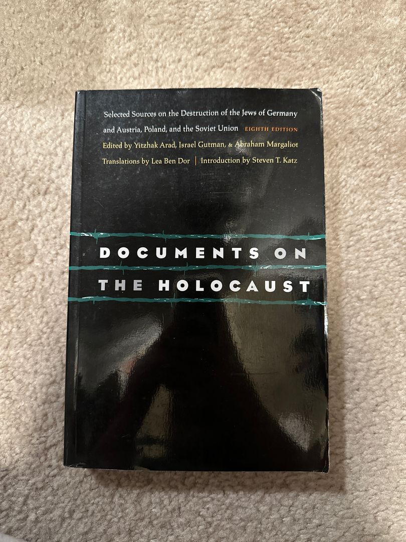 Documents on the Holocaust