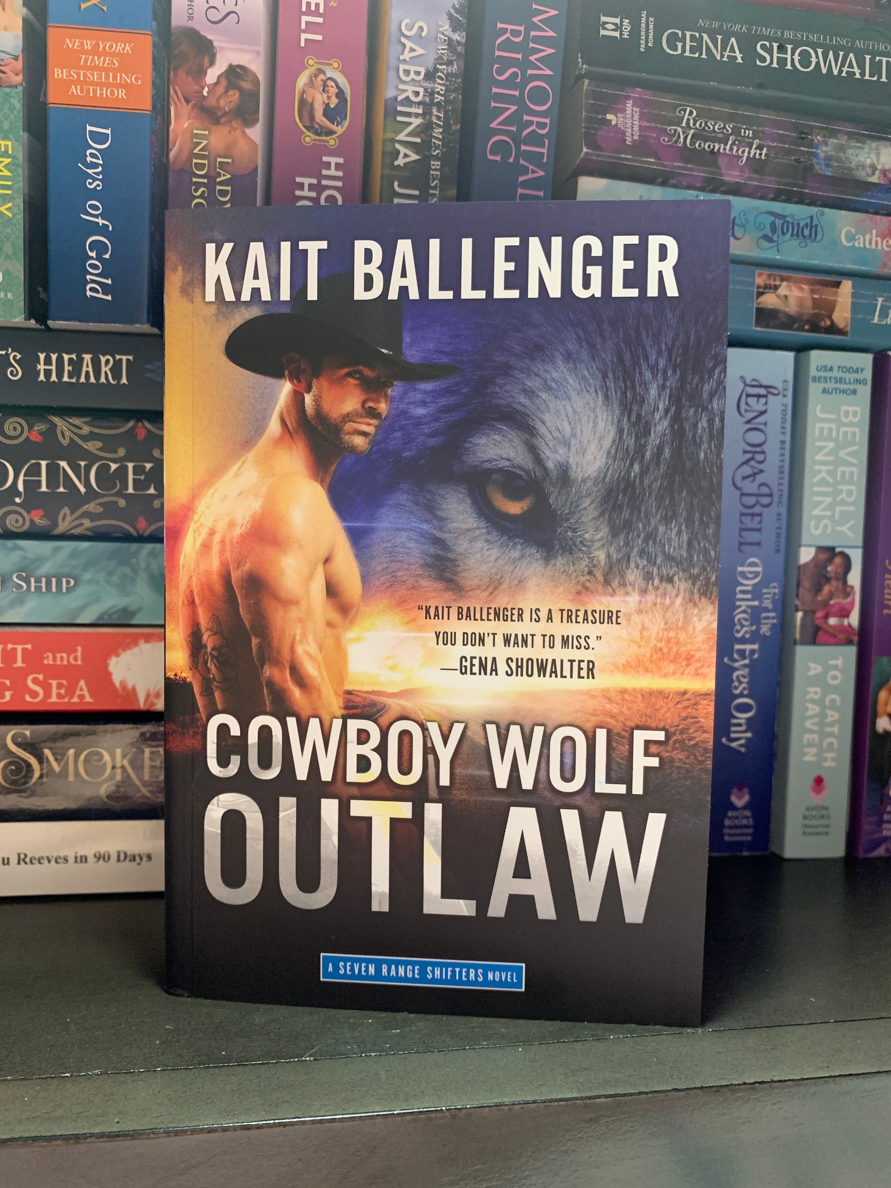 Cowboy Wolf Outlaw