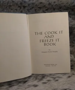 The cook it and freeze it book