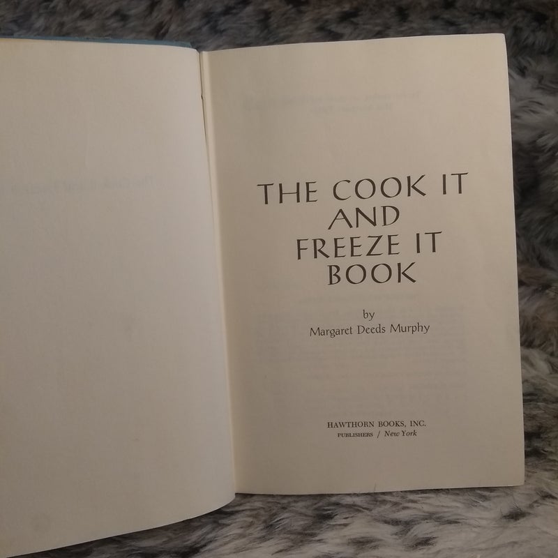 The cook it and freeze it book