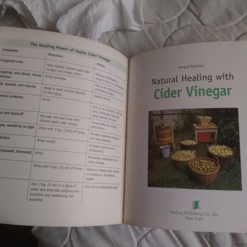 Natural Healing with Cider Vinegar