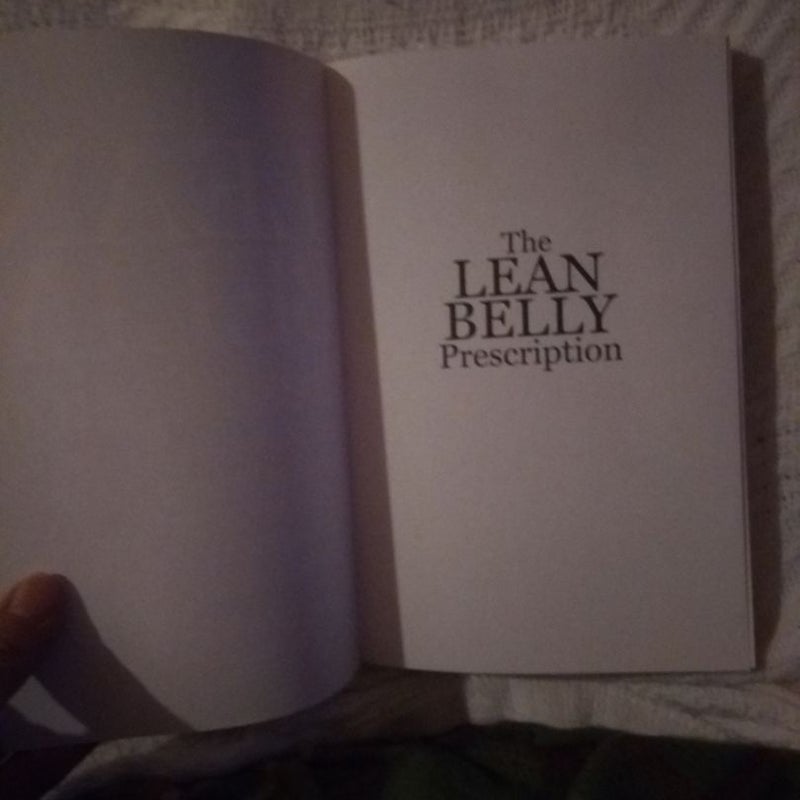 The Lean Belly Prescription