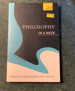 Philosophy in a Week