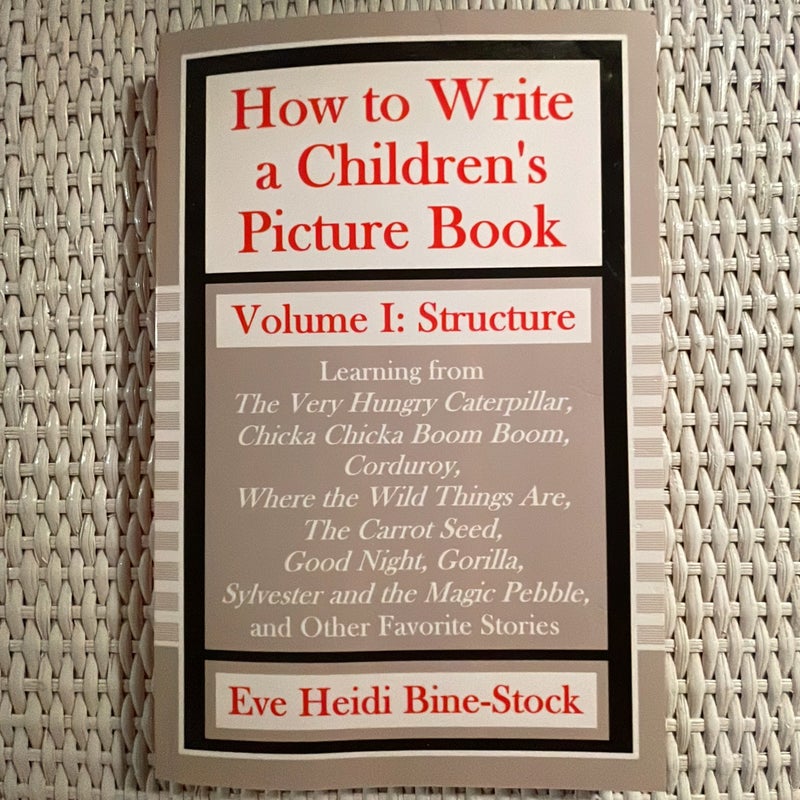 How to Write a Children’s Picture Book