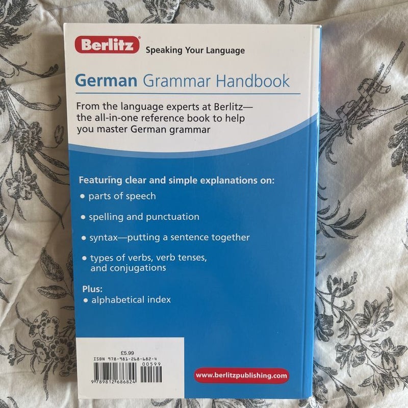 German Grammar - Berlitz Grammar Handbook