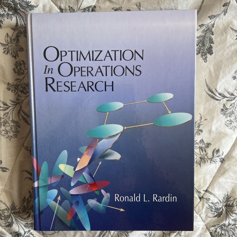 Optimization in Operations Research