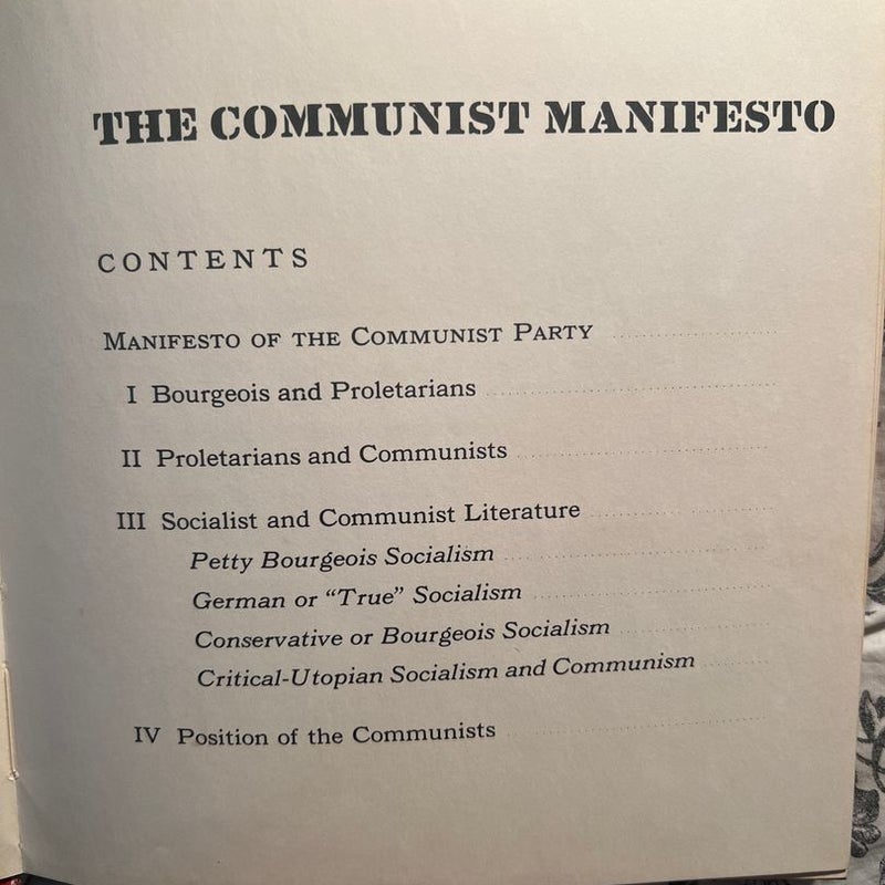 The Communist Manifesto