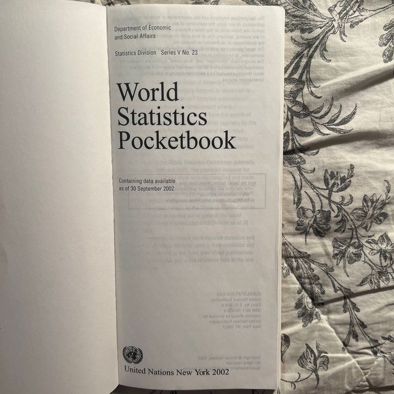 World Statistics Pocketbook