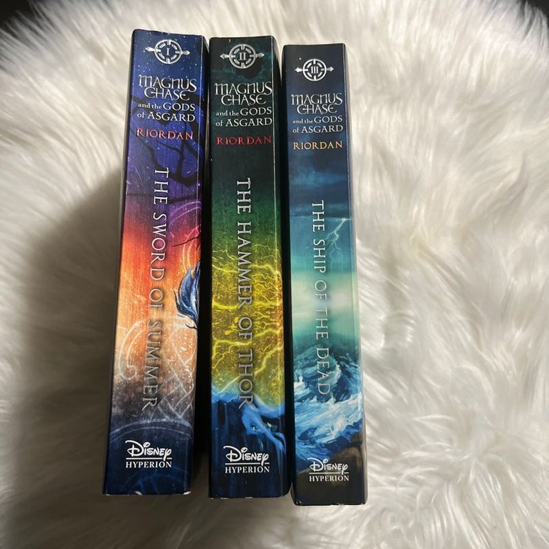 Magnus Chase and the Gods of Asgard Trilogy