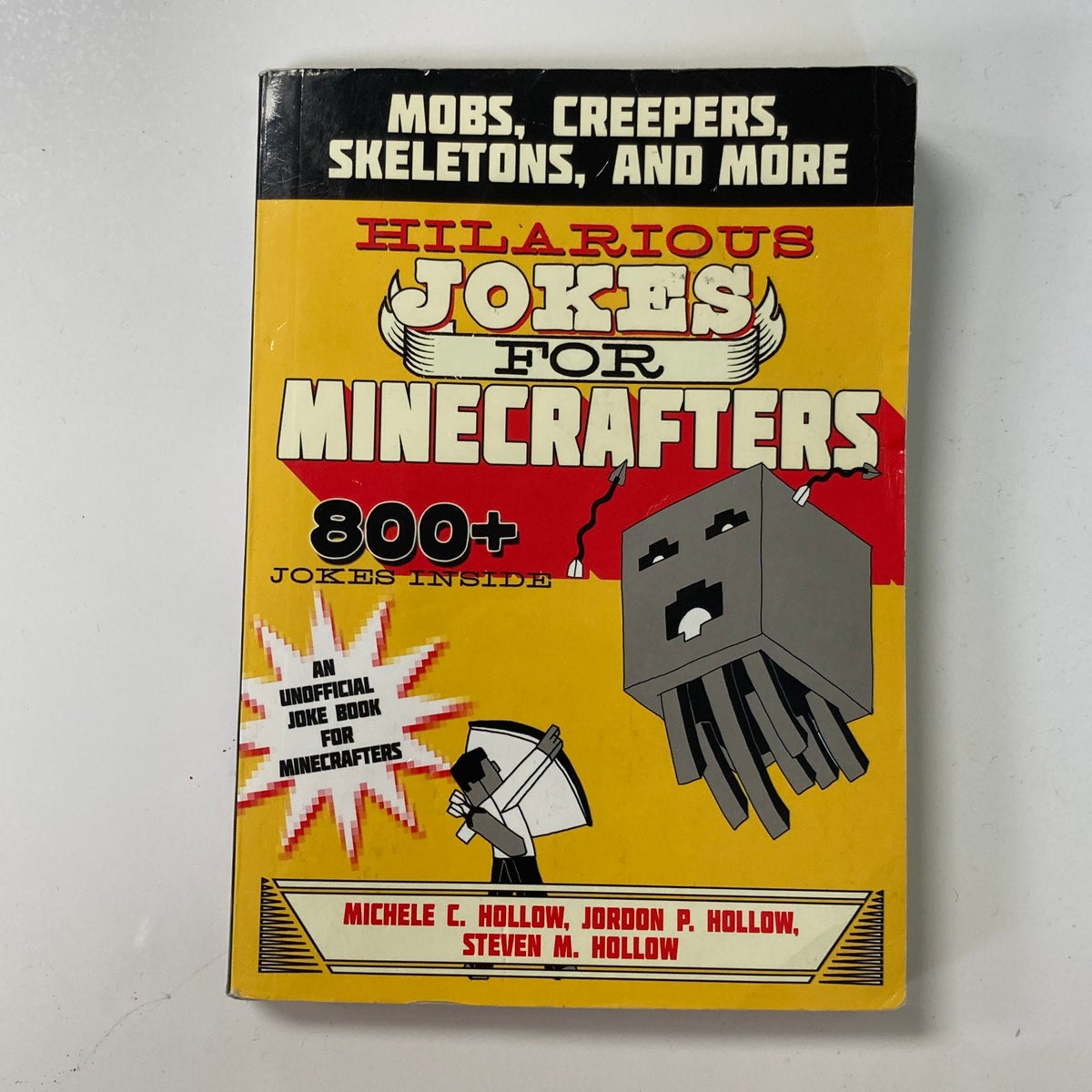 Hilarious Jokes for Minecrafters by Michele C. Hollow Pangobooks