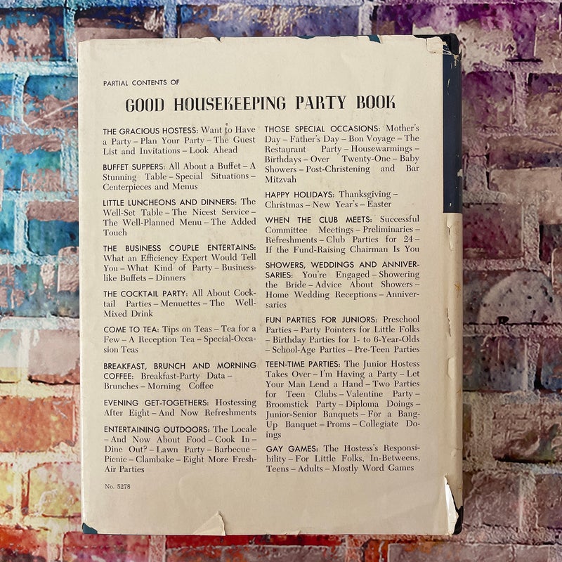 Good Housekeeping Party Book (1958)