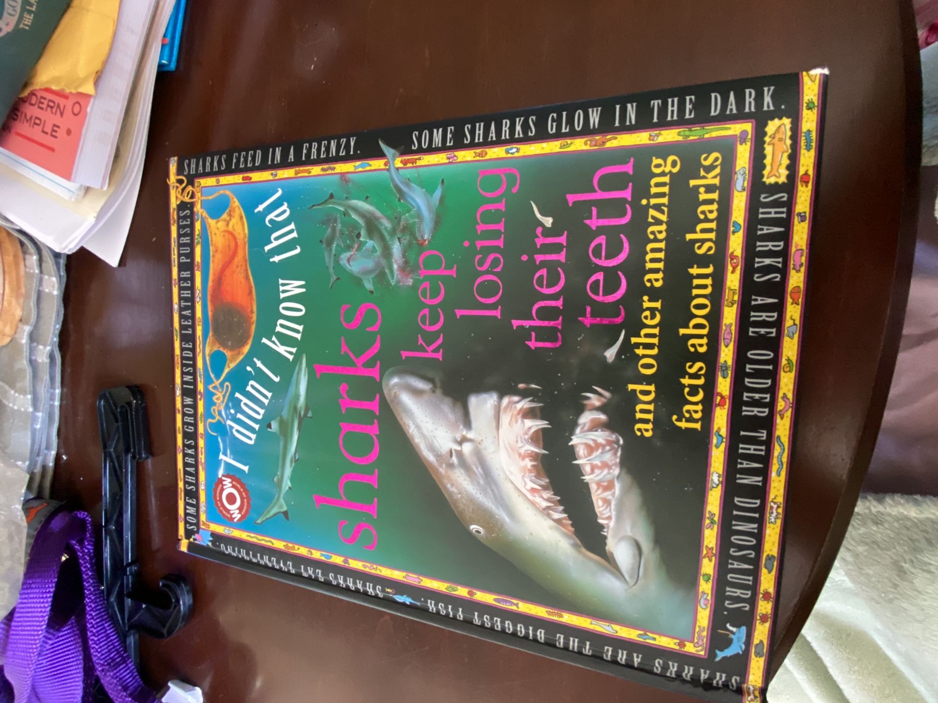 I Didn’t Know That Sharks Keep Losing Their Teeth