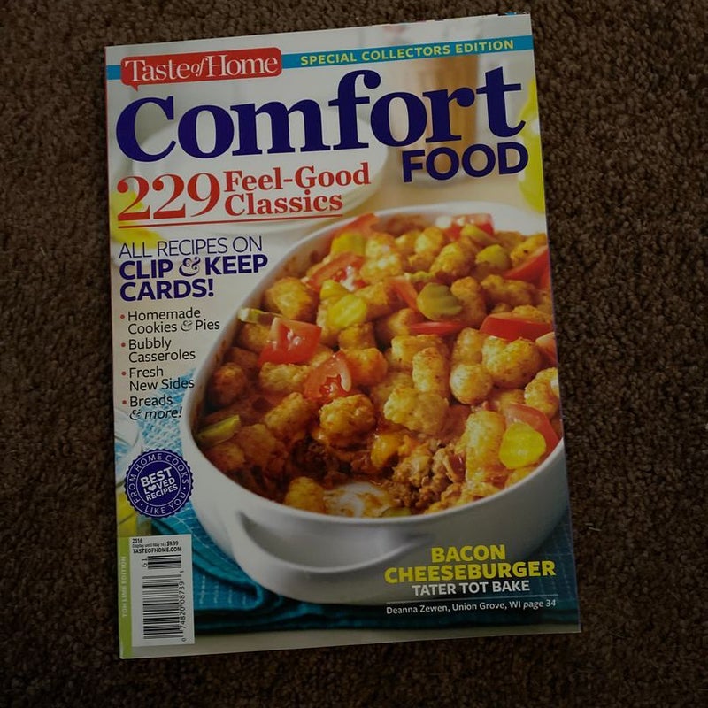 Taste of Home Comfort Food Spring 2016