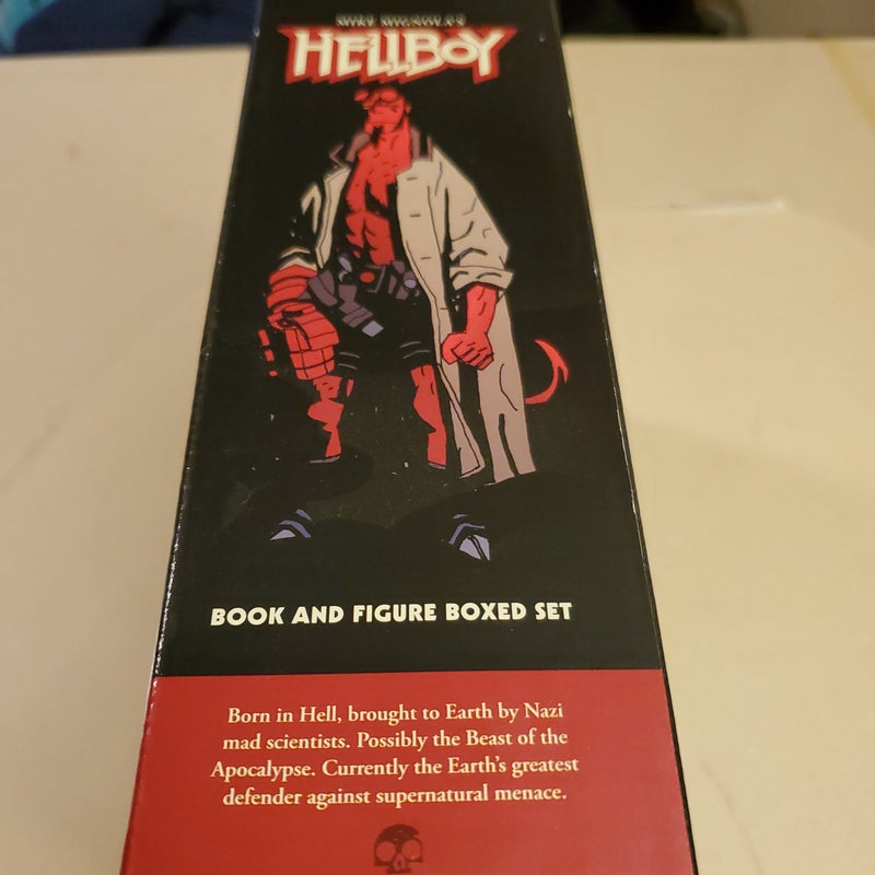 Hellboy Seed Of Destruction Book And Figure Boxed Set