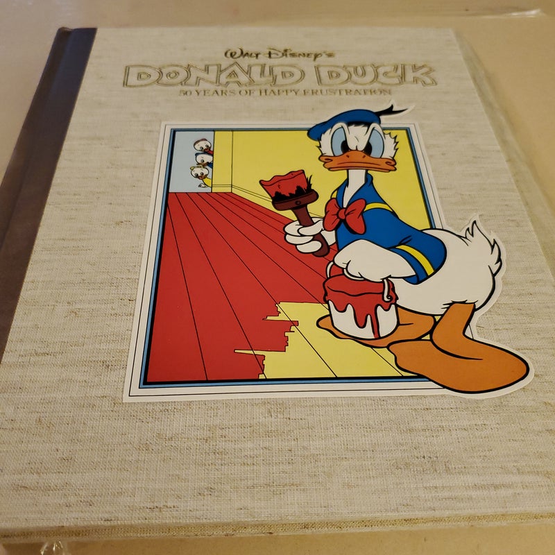Walt Disney Donald Duck 50 Years of Happy Frustration Hardcover Special Numbered Edition 3041/5000 