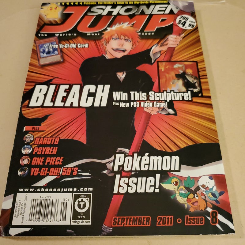 Shonen Jump Issue 8 September 2011