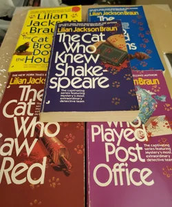 The Cat Who Lot Of 5 Paperbacks