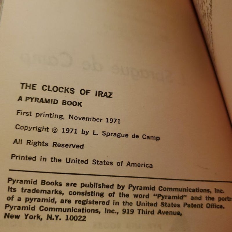 The Clocks of Iraz