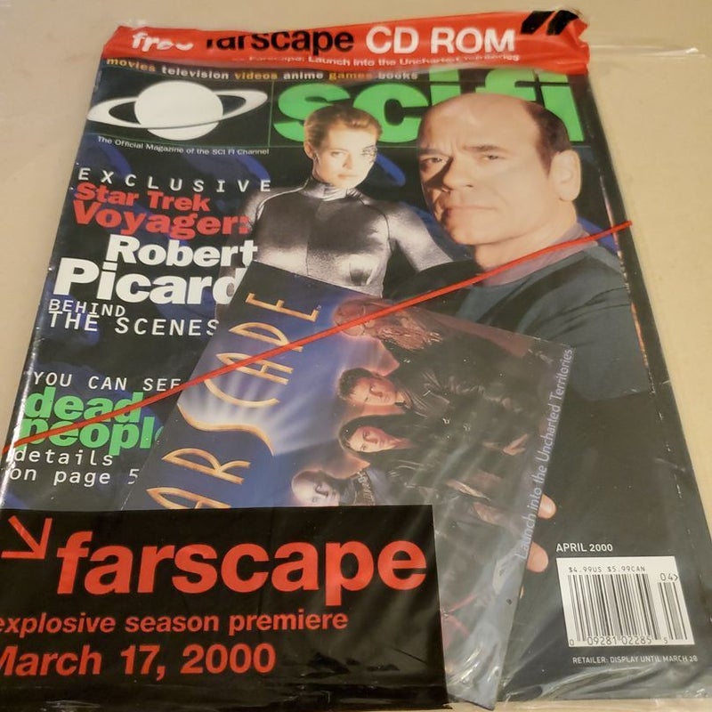 Sci Fi Channel Magazine April 2000 Sealed