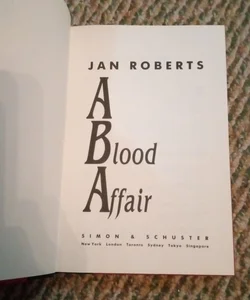A Blood Affair