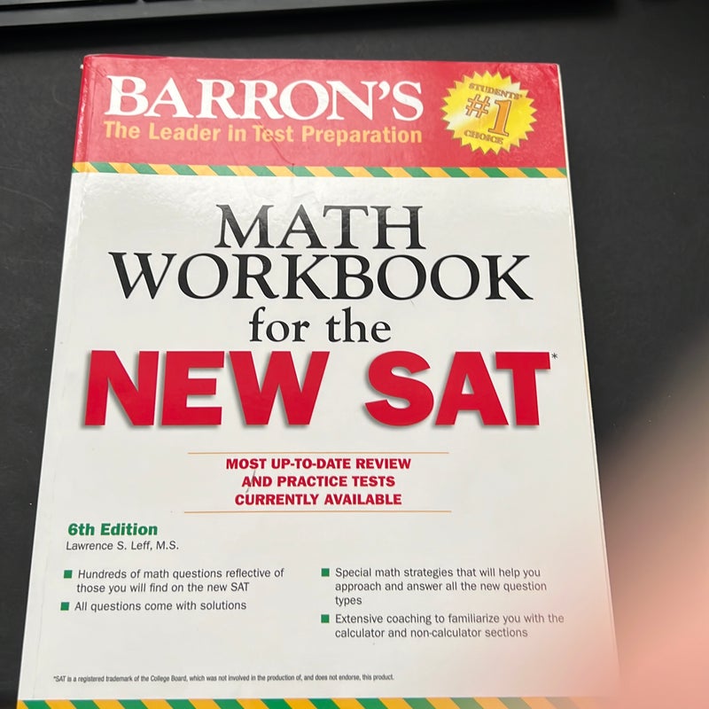 Barron's Math Workbook for the NEW SAT