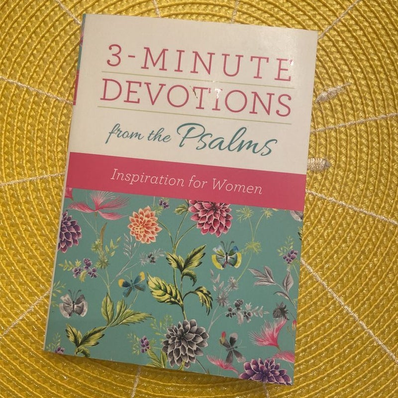 3-Minute Devotions from the Psalms: Inspiration for Women