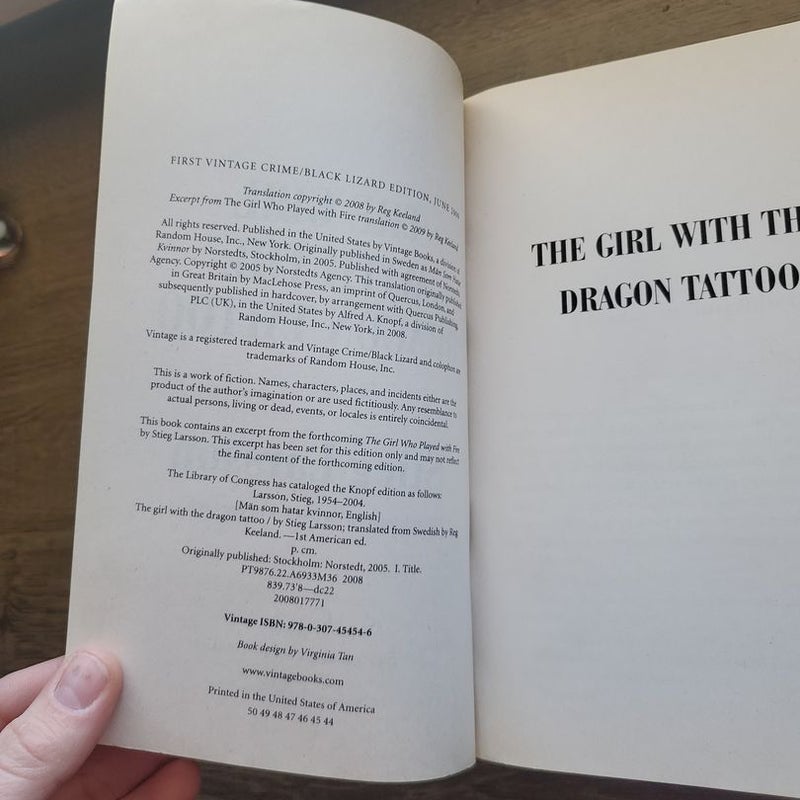 The Girl with the Dragon Tattoo
