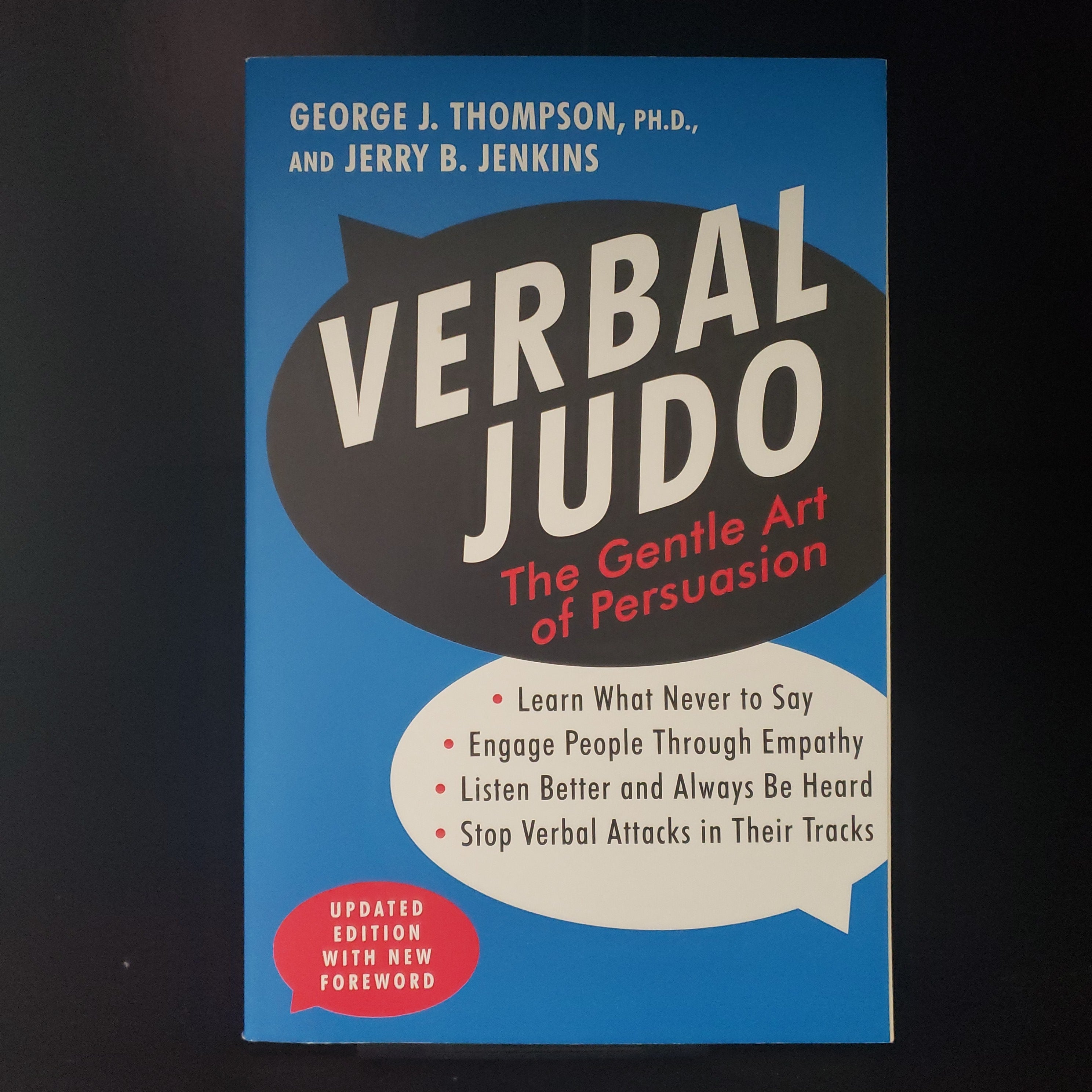 Verbal Judo, Second Edition