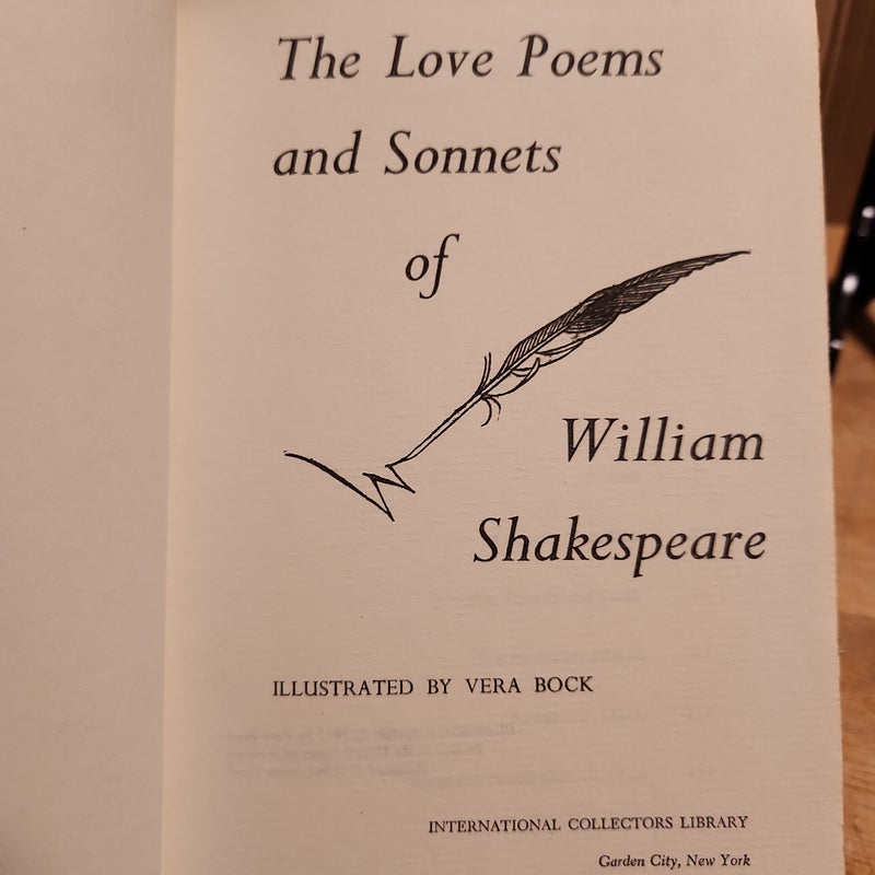 The Love Poems and Sonnets of William Shakespeare