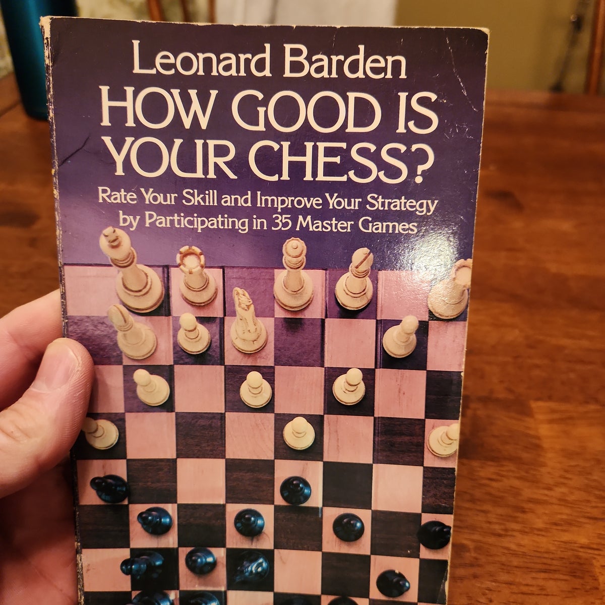 Play Better Chess by Barden, Leonard Book The Fast Free Shipping