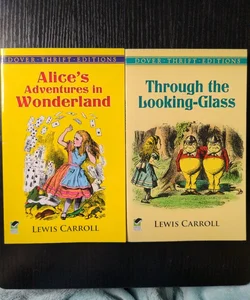 BUNDLE 2 BOOKS Alice's Adventures in Wonderland 