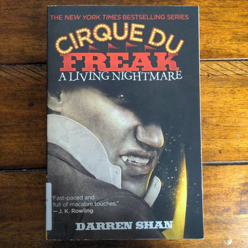 A Cirque du Freak: a Living Nightmare