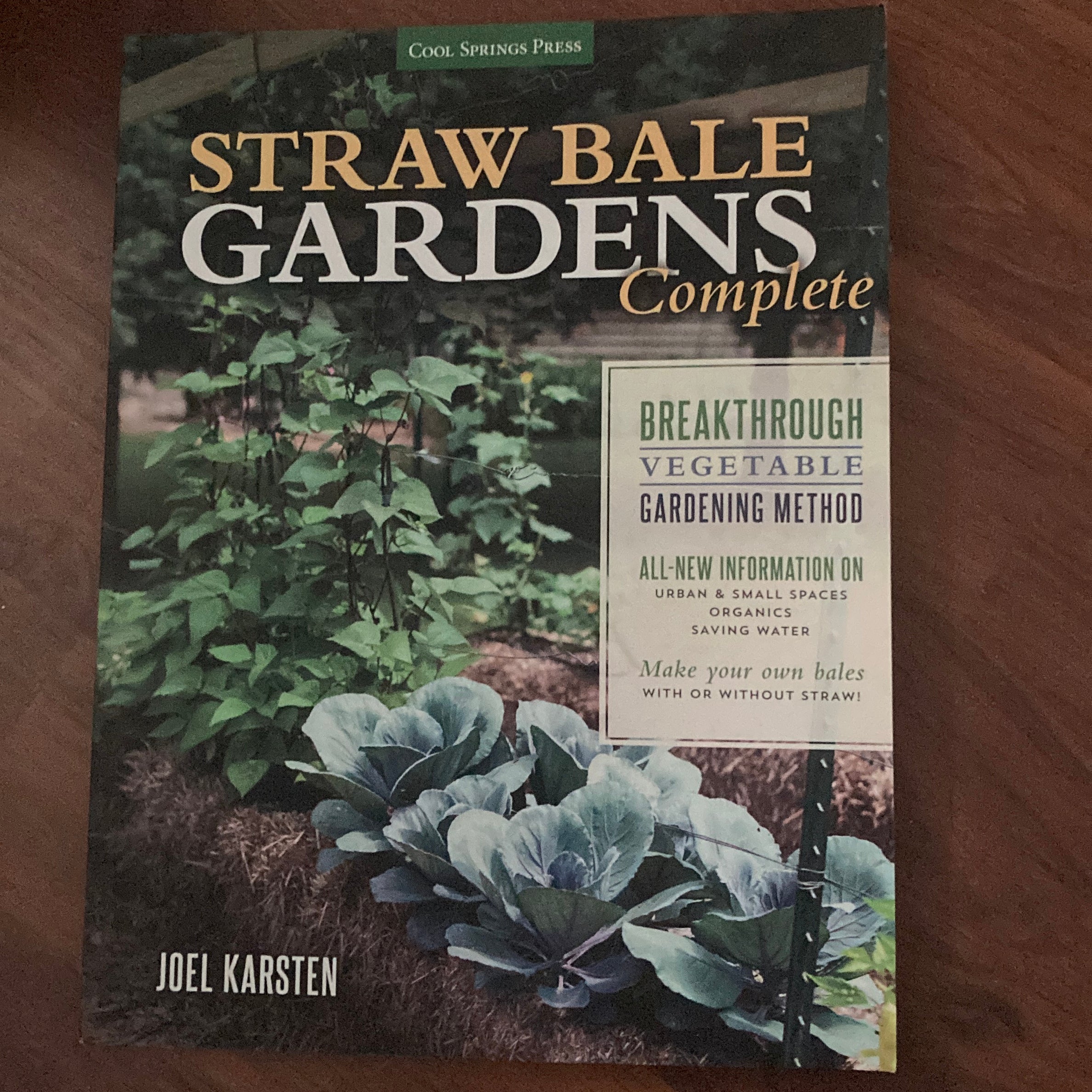 Straw Bale Gardens Complete