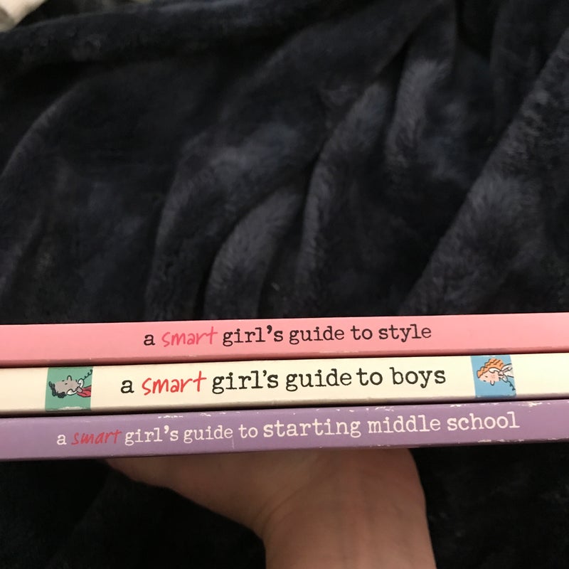 A Smart Girl's Guide Lot: Style, Starting middle school, Boys (3 books)