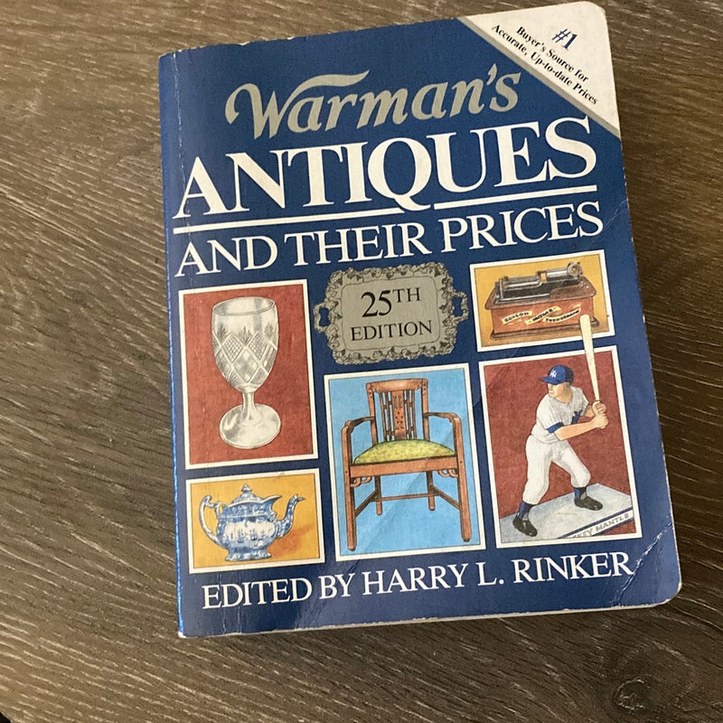 Warman's Antiques and Their Prices