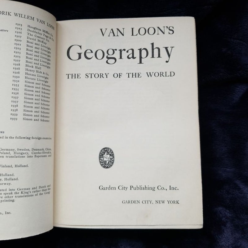 Van Loons Geography