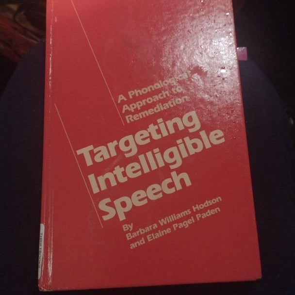 Targeting Intelligible Speech