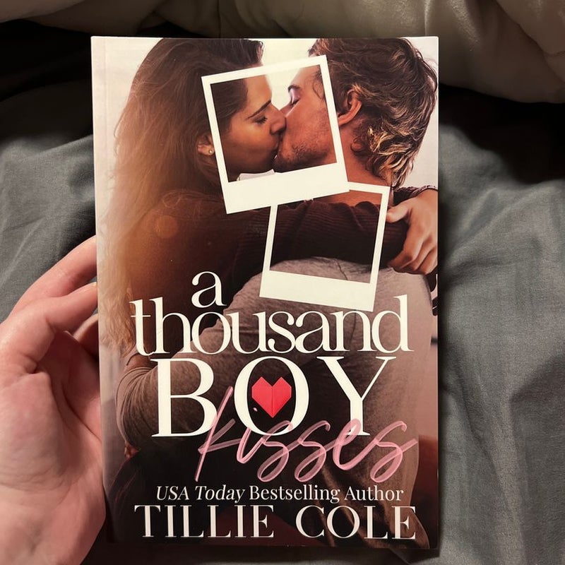 A Thousand Boy Kisses Signed By Tillie Cole Paperback Pangobooks 9149