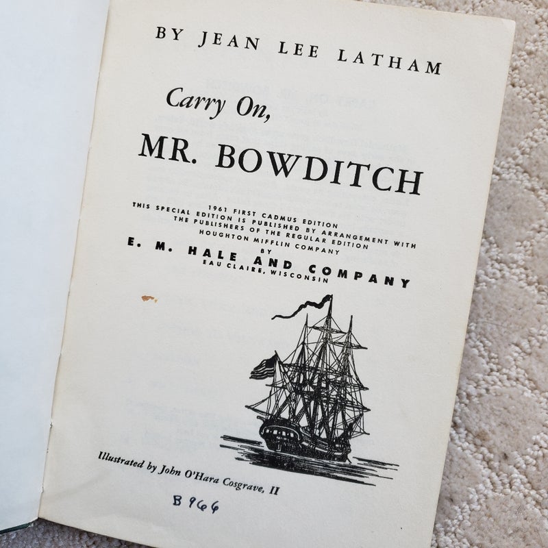 Carry on, Mr. Bowditch (1st Cadmus Edition, 1961)