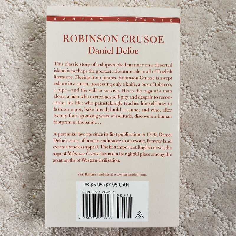 Robinson Crusoe (Bantam Classics Reissue, 2006)